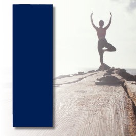 Navy Indigo Solid Color | Klassisch und elegant Yogamatte