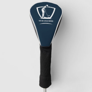 Navy Logo Golfturnier-Swag Golf Headcover