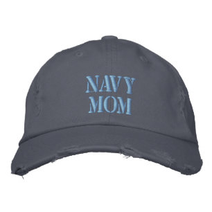 NAVY-MAMA bestickter Hut