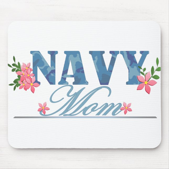 Navy Mama (Cammo) Mousepad (Vorne)