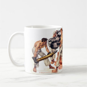 Navy Männer Tasse