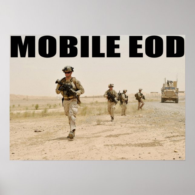 Navy Mobile EOD Poster (Vorne)