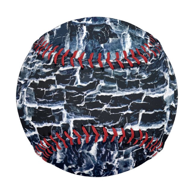 Navy Nature Abstrakt Baseball (Rückseite)
