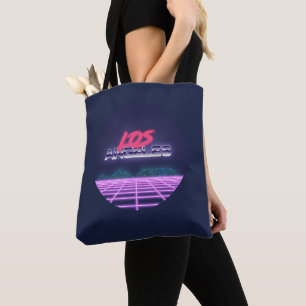 Navy New Wave Retro LA 80er Tasche