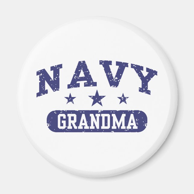 Navy Oma Magnet (Vorne)