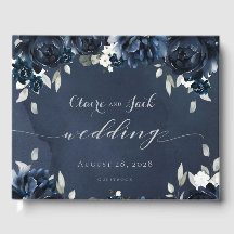 Navy Peony Wedding