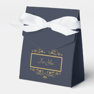Navy Personalisiert Favor Box Geschenkschachtel