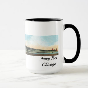 Navy Pier Chicago 1920er Jahre Windy City Tasse