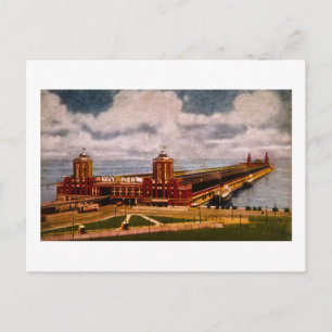 Navy Pier, Chicago, Illinois (ca. 1916-1930) Postkarte