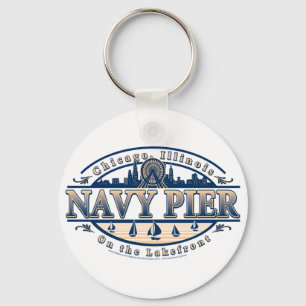 Navy Pier Chicago Schlüsselanhänger