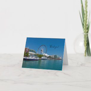 Navy Pier Dankeschön Karte
