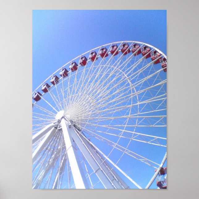 Navy Pier Ferris Wheel Poster (Vorne)