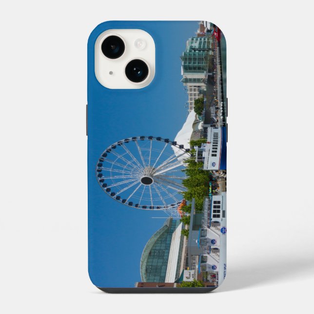 Navy Pier iPhone Hülle (Rückseite)