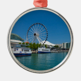 Navy Pier Ornament Aus Metall
