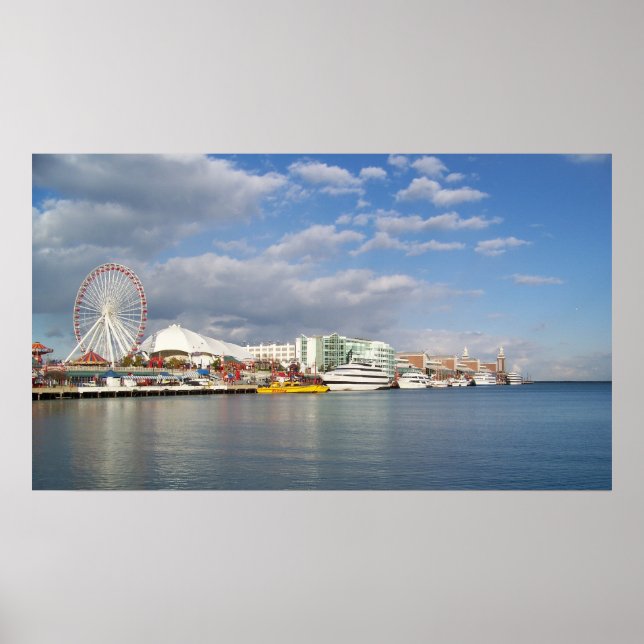 Navy Pier Poster (Vorne)
