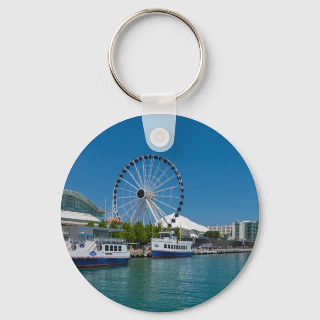 Navy Pier Schlüsselanhänger (Vorderseite)