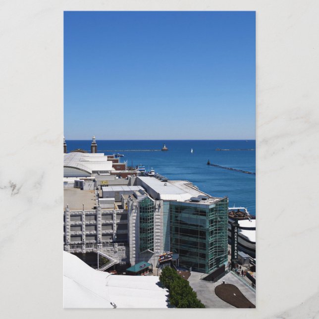 Navy Pier View.JPG Briefpapier (Vorderseite)