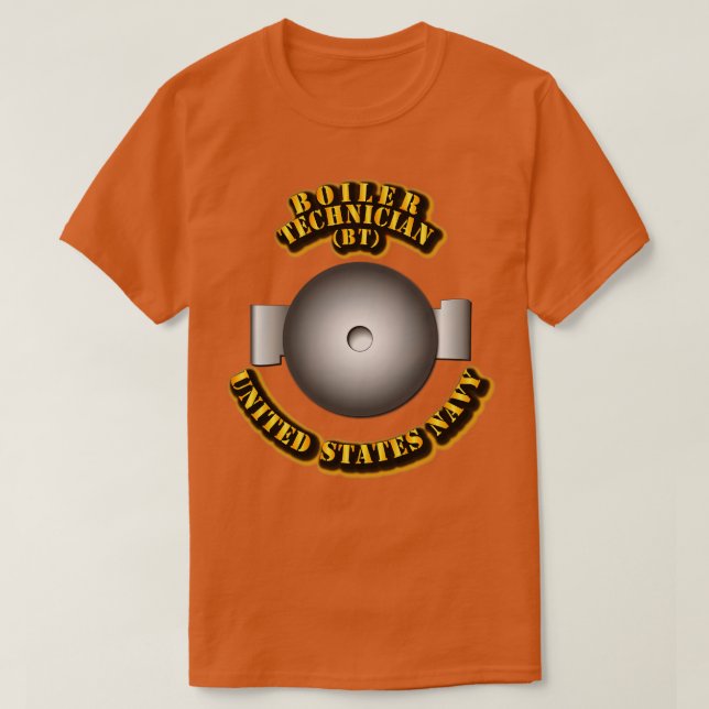 Navy Rate Boiler Techniker T-Shirt (Design vorne)