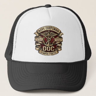 Navy-Sanitäter DOC Trucker Hut Truckerkappe