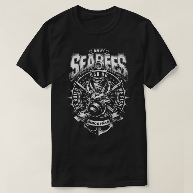 Navy SEABEES Shirts (Design vorne)