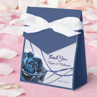 Navy Silber Gold Geschenkbox Geschenkschachtel