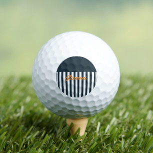 Navy Strips Die Monografie des Modernen Gentlema Golfball