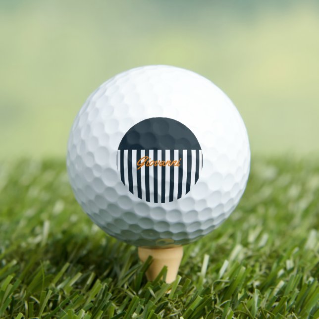 Navy Strips | Die Monografie des Modernen Gentlema Golfball (Insitu T-Shirt)