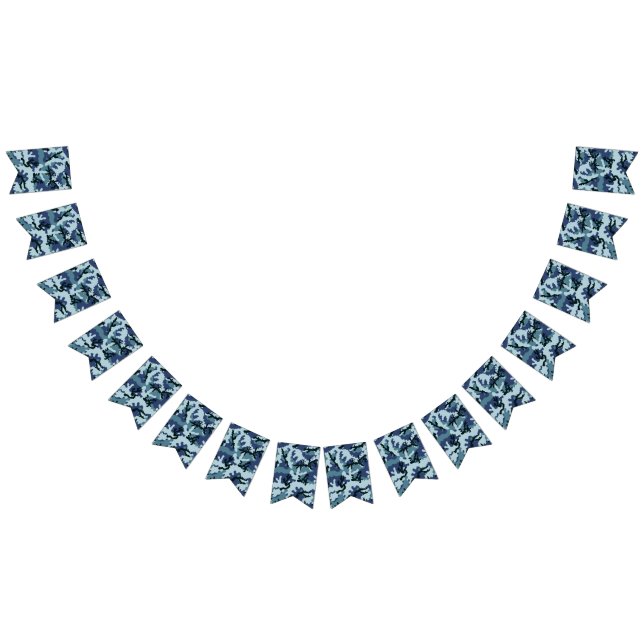 Navy-Tarnung Wimpelkette (Alle)