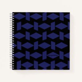 Navy und Black You Got dies für Tech Women Notizbuch