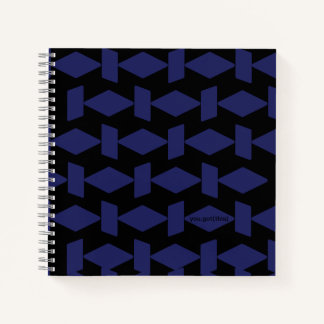 Navy und Black You Got dies für Tech Women Notizbuch