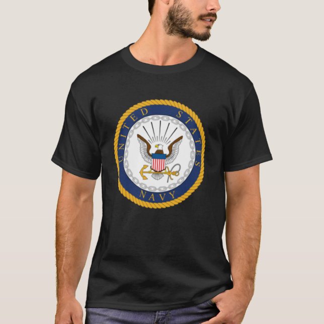 Navy Uniformkostüm T-Shirt (Vorderseite)