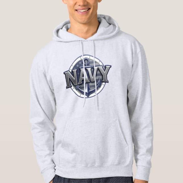 Navy - USN - Veteran Hoodie (Vorderseite)