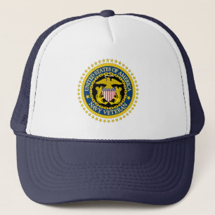 Navy Veteran Trucker Hat Truckerkappe