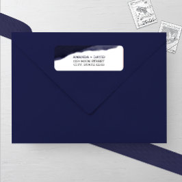 Navy Watercolor Brush Stroke Wedgeadresse