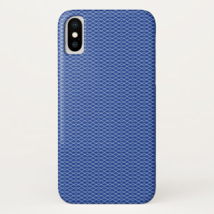 Navy Zickzack Pattern Case-Mate iPhone Hülle