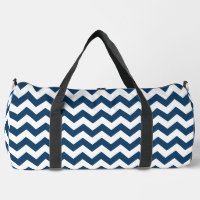 Navy Zigzag, Zickzack, Marine, geometrisches Muste