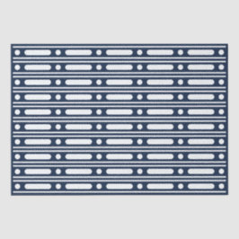 Navyblau Bone Inlay-Rahmen Punkte Decoupage-Papier Seidenpapier