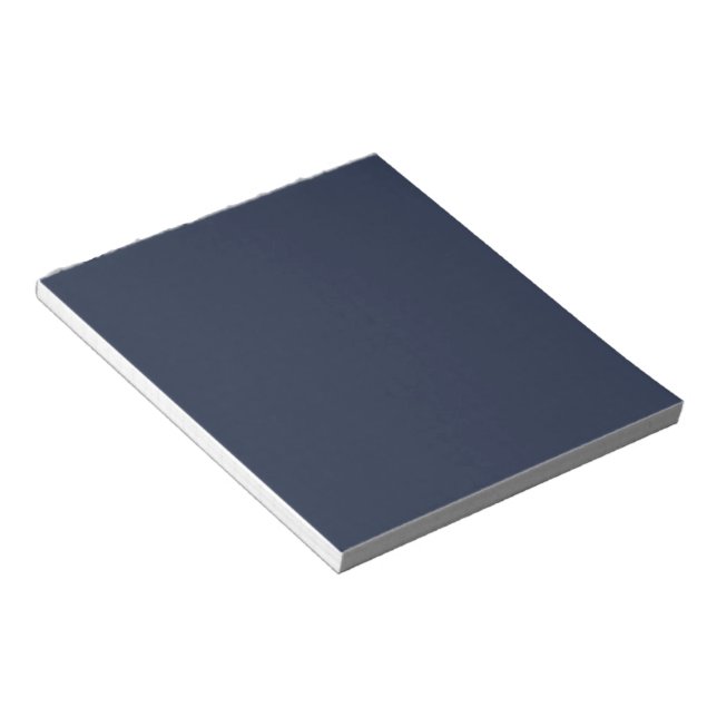 Navyblau Notizblock (angewinkelt)