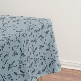 Navyblaue moderne Farmhouse-Daisy-Buds-Muster Tischdecke