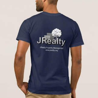 Navyblaue Tri-Blend T-Shirt