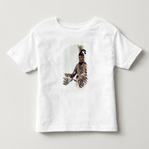 Naw-Kaw oder "Holz", ein Winnebago-Leiter Kleinkind T-shirt