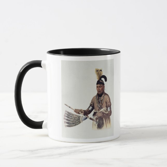 Naw-Kaw oder "Holz", ein Winnebago-Leiter Tasse (Links)