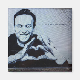 Nawalny der Helden unserer Zeit Magnet