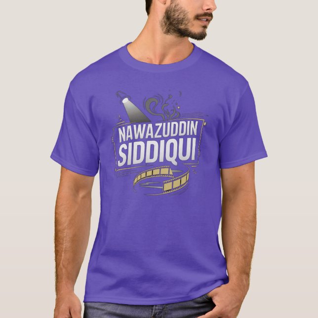 Nawazuddin Siddiqui Bollywood T - Shirt (Vorderseite)