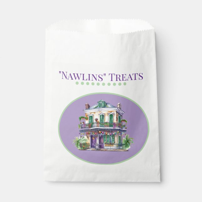 Nawlins-Leckereien Geschenktütchen (Vorderseite)