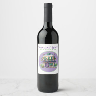 Nawlins Wein Etikett