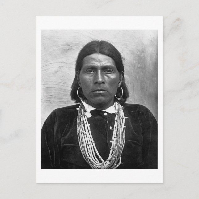 Nawquistewa - Hopi Indian Oraibi Foto 1901 Postkarte (Vorderseite)