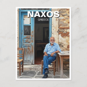 Naxos Griechenland Inseln Reise Postkarte