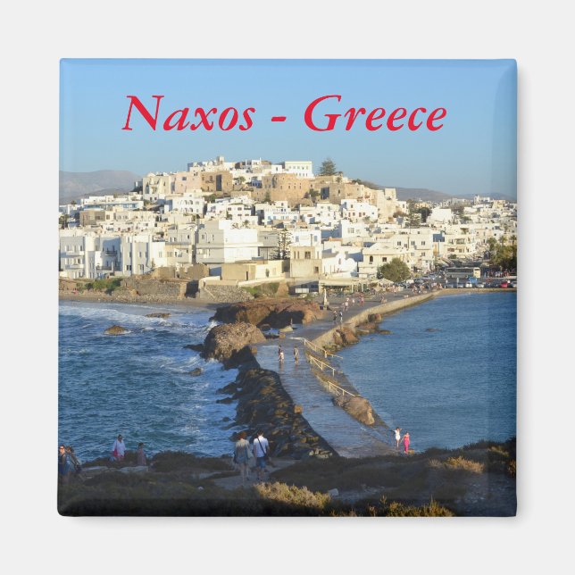 Naxos Griechenland Magnet (Vorne)
