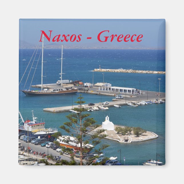 Naxos Griechenland Magnet (Vorne)